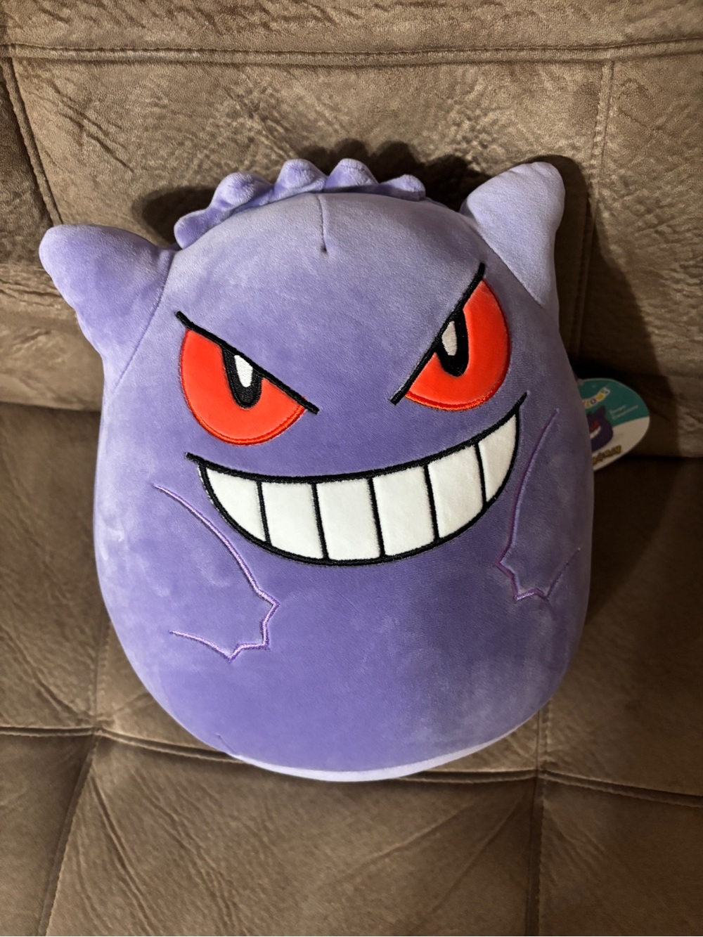Gengar Pokemon Stuffed Animal Plush 10” Squishmallow